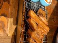 干炸带鱼-老头儿真传-老头儿油爆虾(胜利河美食街店)