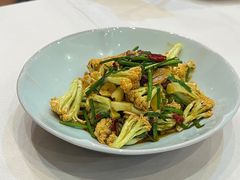 干锅有机花菜-玉华台饭庄·淮扬菜·烤鸭(望京店)