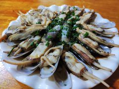 葱油蛏子-温州一家人美食(西木头市店)
