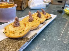 鹅肝酱葱油饼-天瑞轩·粤菜餐厅