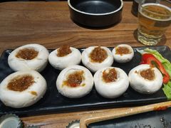 蒜蓉口蘑-齐函杨佳清真烤肉(鑫海店)