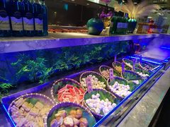 自助取餐区-阪尚皇·原切牛排·烤肉火锅自助(北京路店)