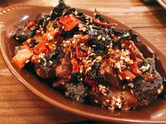 紫苏薯块佐牛肉干-小食院简餐厅