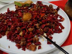 川味鲍鱼辣子鸡-荷风细雨·中国茶宴(碧云店)