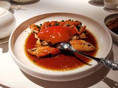 葱油蒸红膏蟹-玫瑰厅上海菜(兴国路店)