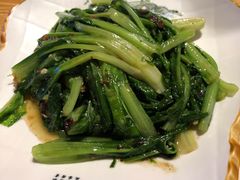 豆豉鲮鱼炒油麦菜-渔·海鲜餐厅（东澳可域度假村内）南沙湾沙滩店