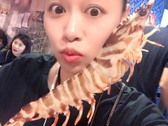 花竹虾-鲜入围煮花胶鸡海鲜火锅