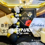 来自男友为女友准备的生日惊喜布置