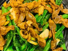 肥叉鸡杂炒菜心-粤·向群饭店(龙津东路总店)
