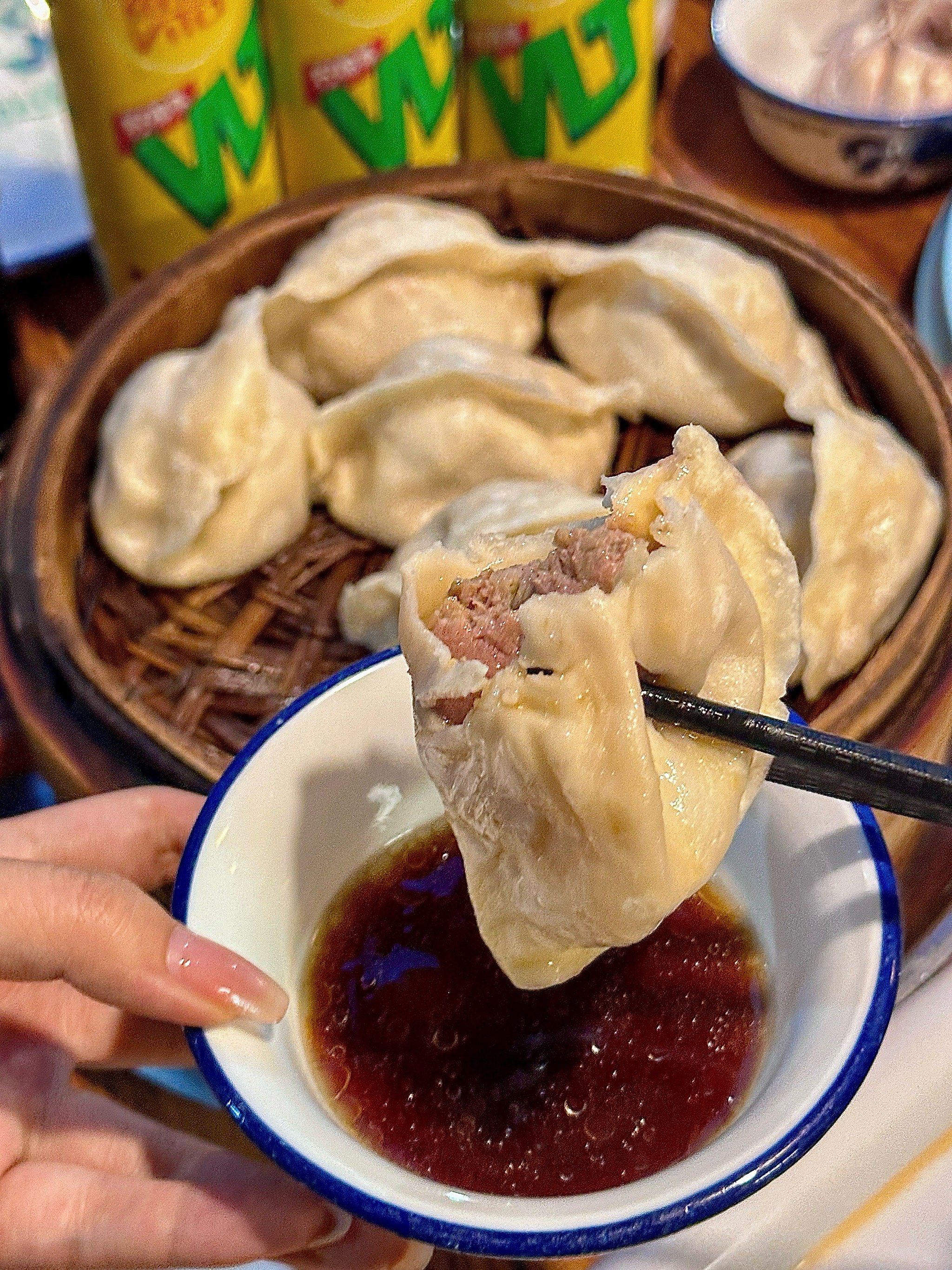 保定特色清真菜 ——白运章包子