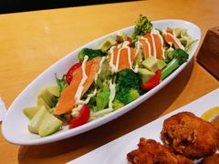 鳄梨三文鱼沙拉-胜博殿日式炸猪排(西红门店)