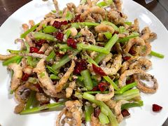 椒盐鱿鱼须-来顺成饭庄