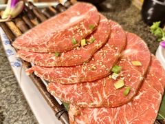 澳洲M6雪花板腱牛排-梦山水日本烧肉(五四广场店)