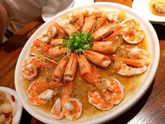 蒜蓉开背虾-全渔村小海鲜