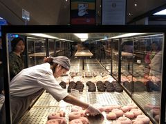 面包甜点陈列柜-LELECHA乐乐茶(上海五角场万达广场店)