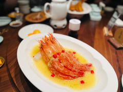 椴树雪蜜腌大虾-喜鼎海胆水饺(东港店)