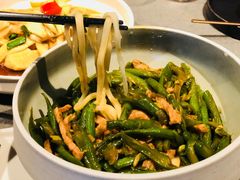 豆角丝炒肉拌转百刀-日上三甘(三里屯店)