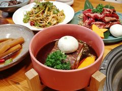 -草家酱蟹炭火烤肉店(珲春南路一店)