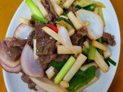 藕尖炒牛肉-甜甜屋(解放中路店)