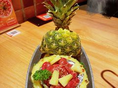 炭烤菠萝牛排-烧肉达人•炭火烧肉(新天地店)