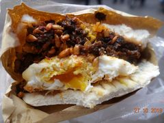 蛋菜夹馍-老马家马蓉蛋菜夹馍·腊牛肉夹馍(回民街店)