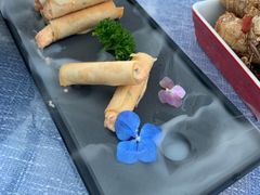 脆筒龙虾卷-后海16号·北京私房菜