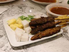 沙爹鸡牛肉拼盘-关夫人餐厅(阳光广场店)