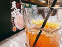 好大杯冻柠茶-禄婶鸡煲·打边炉