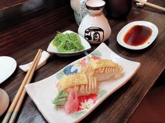 火炙芝士三文鱼手握-鹏祖料理