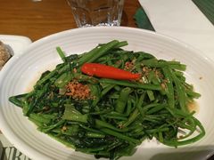 秘制虾酱炒空心菜-帕蓝·暹罗料理(曲阳店)