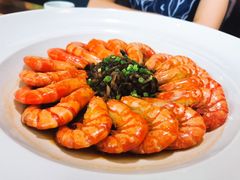 梅干菜蒸草虾-荷风细雨·中国茶宴(碧云店)