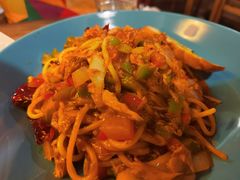 香辣金枪鱼意面-么么咖啡(亚运豪庭店)