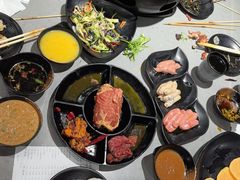 -啊美丽炭火烤肉(滑翔一店)