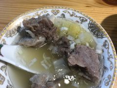 羊肉汤莜面-十二毡房蒙餐·蒙古包