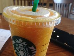芒果西番莲果茶星冰乐-星巴克(泰安万达店)