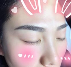 -西施无菌半永久纹绣眉眼影唇轻增发纹发际线