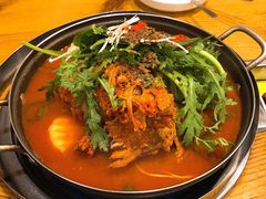 土豆排骨火锅-喇喇排骨火锅·传统韩式脊骨汤(望京西园总店)