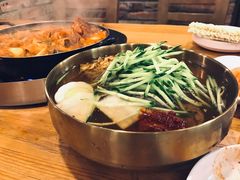 荞麦冷面-喇喇排骨火锅·传统韩式脊骨汤(望京西园总店)