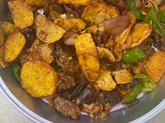 -尕有炕锅烤羊肉