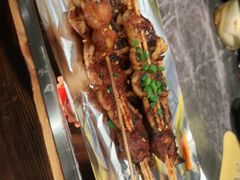 炭烤鱿鱼串-嘎嘎鸭脑壳(蜀汉路店)