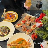 近期在杭州运河边吃到的漂亮饭！！圣诞推荐……