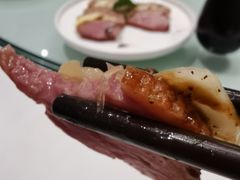 炭烧猪颈肉-上海会馆(香港名都店)