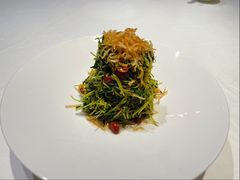 巧拌豆苗-四季民福烤鸭店(王府井灯市口店)