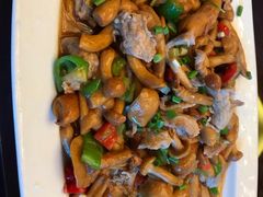 炒菌菇-日上山庄中餐厅