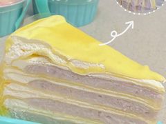 芋泥千层蛋糕切块-7cake憩刻生日蛋糕·下午茶(西安店)