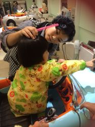minikids韩国专业儿童美发沙龙-爆米花儿童美发乐园(市府恒隆广场店)
