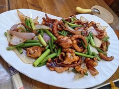 酱爆八爪鱼-金丝饭庄(金丝新天地保障性住宅小区店)