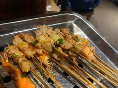 蒜爆鸡-盟重烧烤(东瓜山创始店)