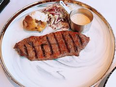 炭烤牛板腱-哈布斯扒房(华发商都店)