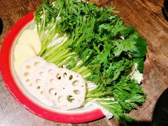蔬菜拼盘-刘老表·瓦罐汤涮肉(青云谱店)